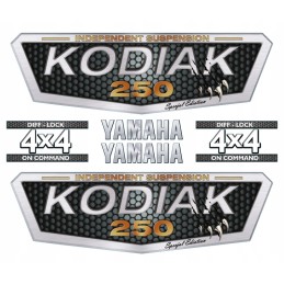 Yamaha kodiak stickers all models