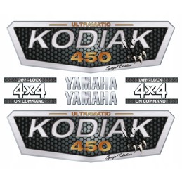 Yamaha kodiak stickers all models