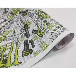 Monster Stickerbomb foil by the meter is a hit