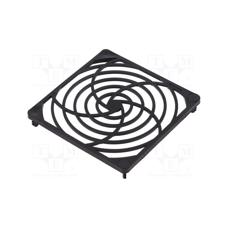 1 pcs x RICHCO - FGPT-92 - Guard, plastic, 92x92mm, snap fastener, A: 92mm, B: 15mm, C: 2.6mm