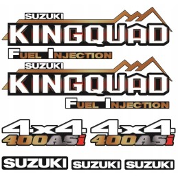 Stickers for suzuki kingquad 450 700 750 quad bike