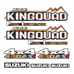 Stickers for suzuki kingquad 450 700 750 quad bike