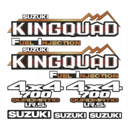 Stickers for suzuki kingquad 450 700 750 quad bike