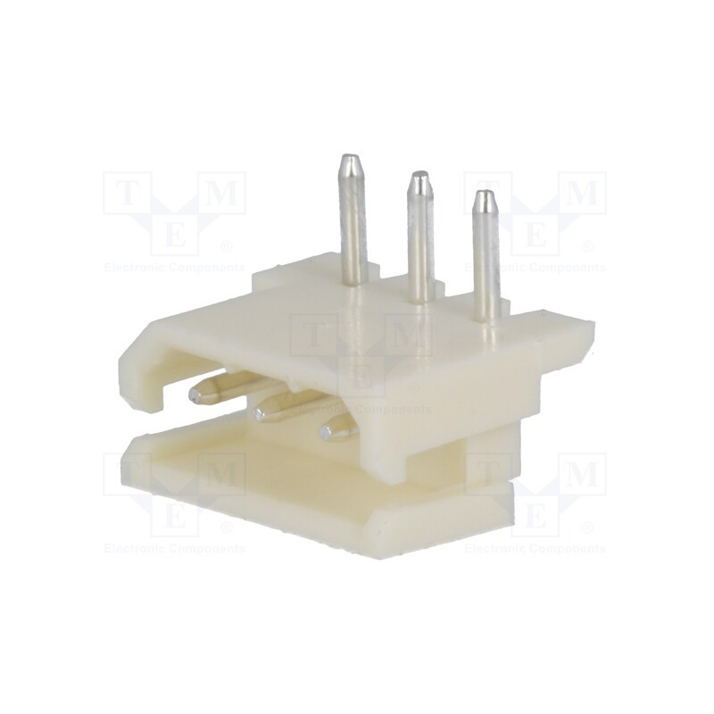 20 pcs x JOINT TECH - A2506WR-3P - Socket, wire-board, male, A2506, 2.5mm, PIN: 3, THT, 250V, 3A, tinned