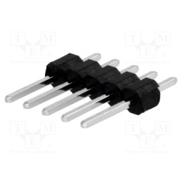 20 pcs x CONNFLY - DS1021-1*5SF11-B - Pin header, pin strips, male, PIN: 5, straight, 2.54mm, THT, 1x5
