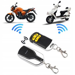 Motorcycle alarm, starting from the quad scooter remote control