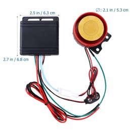 Motorcycle alarm, starting from the quad scooter remote control