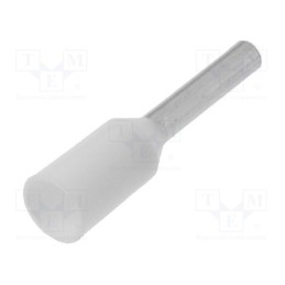 20 pcs x WEIDMu00dcLLER - 9019000000 H0,5/12D W - Tip: bootlace ferrule, insulated, copper, 0.5mm2, 6mm, tinned