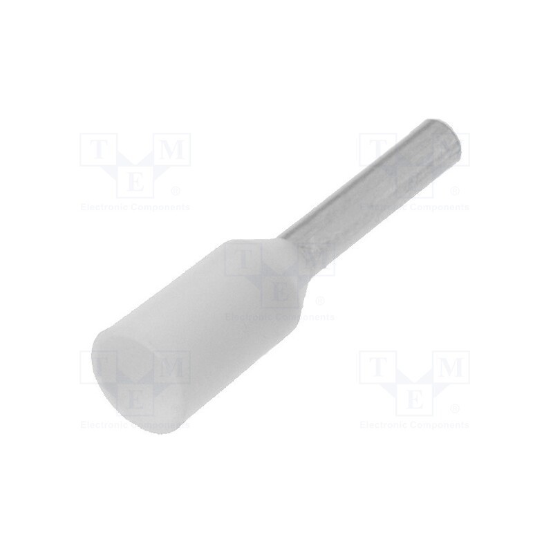 20 pcs x WEIDMu00dcLLER - 9019000000 H0,5/12D W - Tip: bootlace ferrule, insulated, copper, 0.5mm2, 6mm, tinned