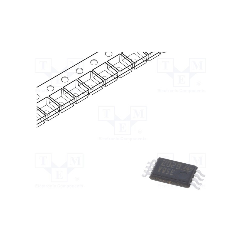 5 pcs x STMicroelectronics - LM358APT - IC: operational amplifier, 1.1MHz, 3÷30V, Ch: 2, TSSOP8,