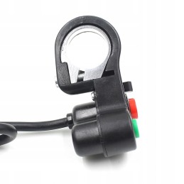 Switch, on and off switch for a motorcycle quad