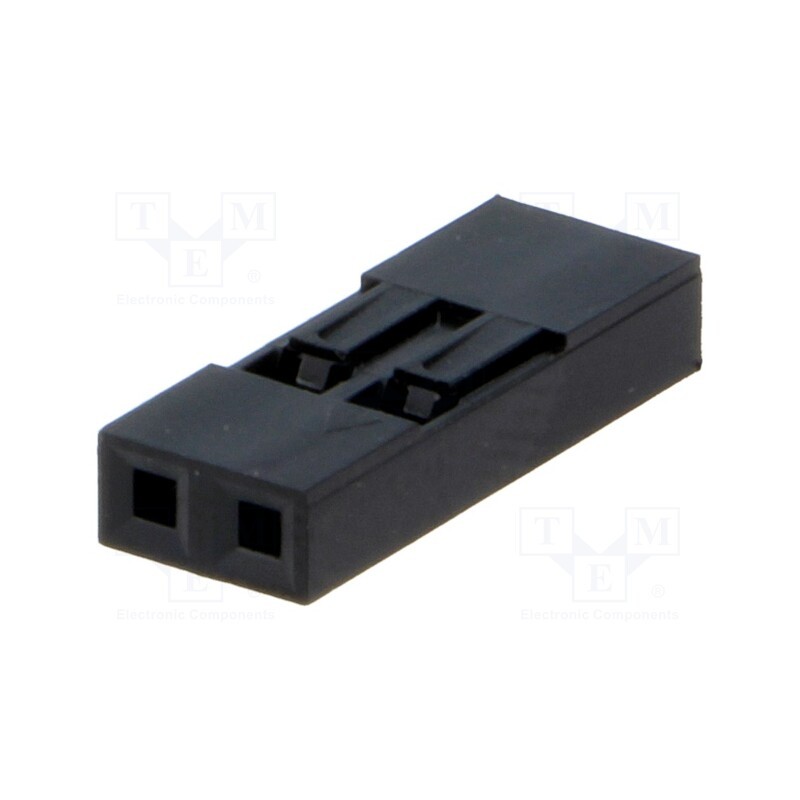 20 pcs x NINIGI - NSR-02 - Plug, pin strips, NSR/NDR, female/male, PIN: 2, w/o contacts, 1x2