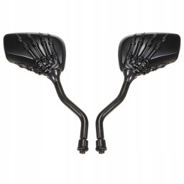 Mirrors chrome quad motor hand skeleton m8 m10