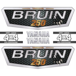 Stickers quad atv yamaha briun models 250 350