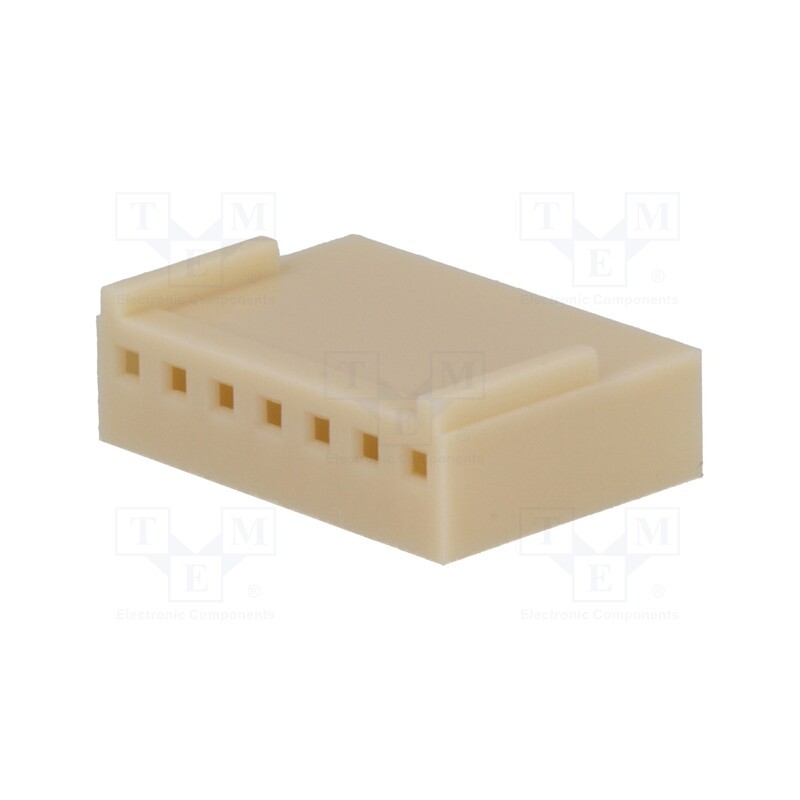 20 pcs x NINIGI - NS25-G7 - Plug, wire-board, female, NS25, 2.54mm, PIN: 7, w/o contacts, 250V