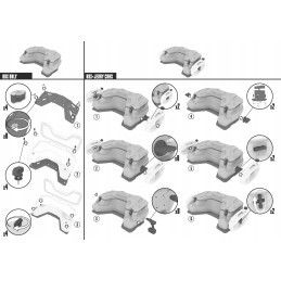 Rear case atv gka cf moto 450