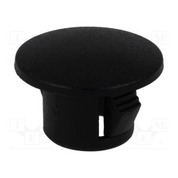 50 pcs x FIX&FASTEN - FIX-M07 - Stopper, polyamide, Wall thick: 0.8÷1.8mm, Øhole: 7mm, H: 7mm, black