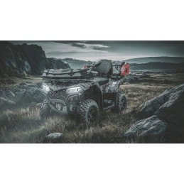 Front case atv gka cfmoto 520 2023 with base