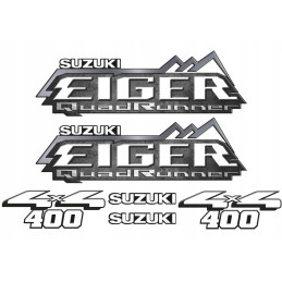 Suzuki Eiger quad stickers in various designs