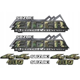 Suzuki Eiger quad stickers in various designs