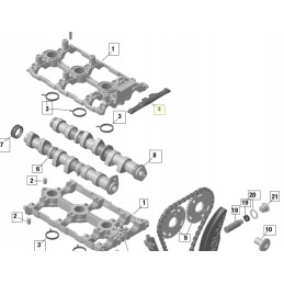 Top chain slide sea doo spark can am maverick can am ryker 420936500