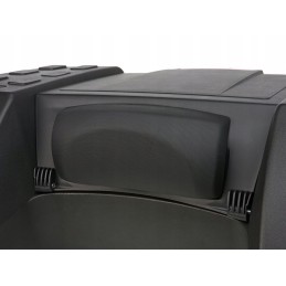 Top case with backrest shad d0q1100 for atv quad 110