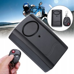 Battery-operated alarm, wireless remote control, quad motor