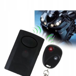 Battery-operated alarm, wireless remote control, quad motor