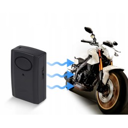 Battery-operated alarm, wireless remote control, quad motor