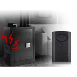 Battery-operated alarm, wireless remote control, quad motor