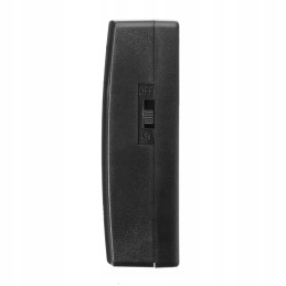 Battery-operated alarm, wireless remote control, quad motor