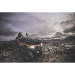 Front case atv gka cfmoto 450 520 with frame