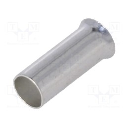 20 pcs x NINIGI - TUL-NI-06010 - Tip: bootlace ferrule, non-insulated, copper, 6mm2, 10mm, tinned