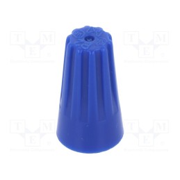 20 pcs x NINIGI - ST-130/B - Quick splice, 22AWG÷14AWG, screwed, blue, max.105°C, quick splice