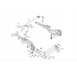 Canam Maverick X3 rear stabilizer rubber 706004264