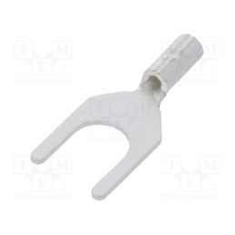 20 pcs x NICHIFU - 0.3Y-4N - Tip: fork, M4, 0.2÷0.5mm2, crimped, for cable, non-insulated, 4.3mm