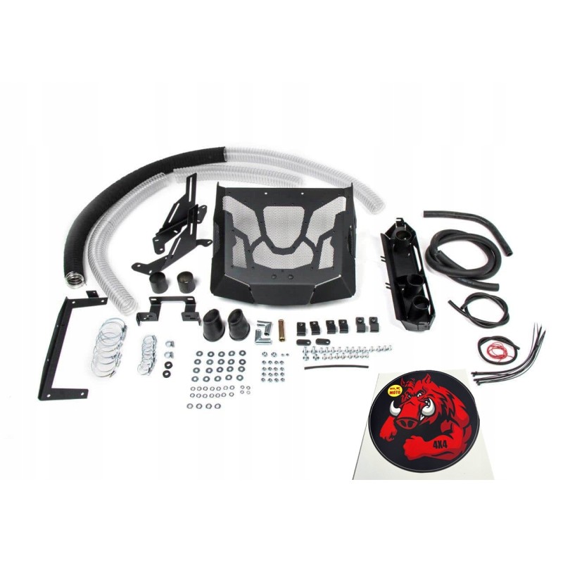 Raising the radiator snorkle can am outlander g2