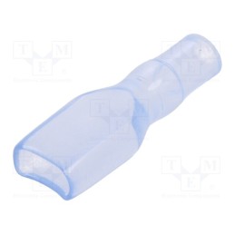20 pcs x FIX&FASTEN - S6525 - Terminals cover, 6.5mm, Ø: 2.5mm, straight, L: 24mm, PVC