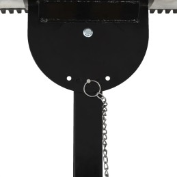 Hand snow plow on wheels 100 x 44 cm