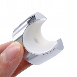 Chrome thermometer motorcycle motor quad scooter bicycle