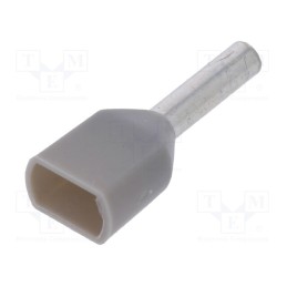 20 pcs x NINIGI - TUL-RI-TW-00708 - Tip: bootlace ferrule, insulated,double, copper, 0.75mm2, 8mm