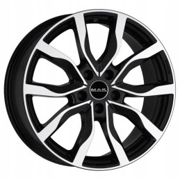 MAK F6560KOBM50F4 passenger aluminum rim