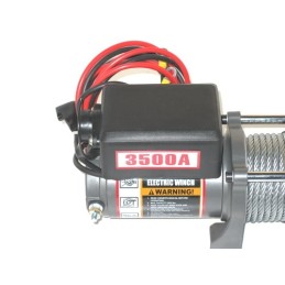 Quad ATV winch 3500a load capacity 1588kg lbs 12v