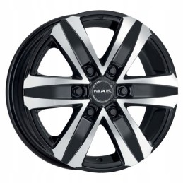 MAK F75706SBM60M5 passenger aluminum rim