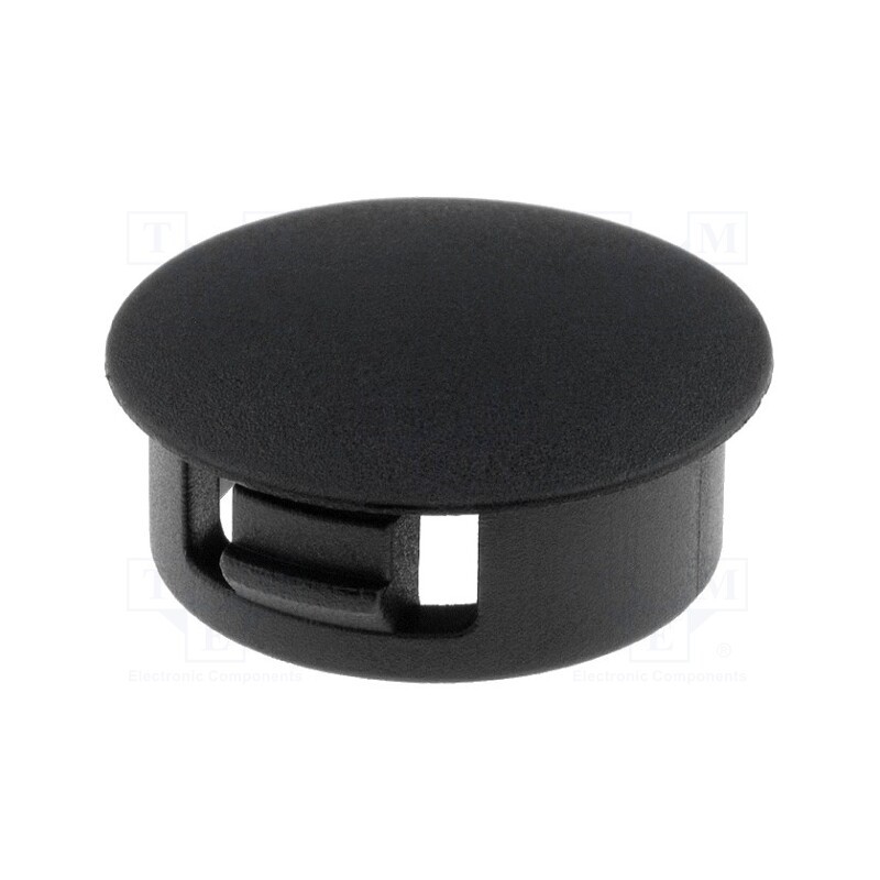 10 pcs x FIX&FASTEN - FIX-M13.5 - Stopper, polyamide, Wall thick: 2.2mm, Øhole: 13.5mm, H: 6.2mm