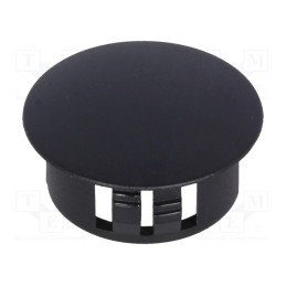 10 pcs x FIX&FASTEN - FIX-M19 - Stopper, polyamide, Wall thick: 3.3mm, H: 10.3mm, black