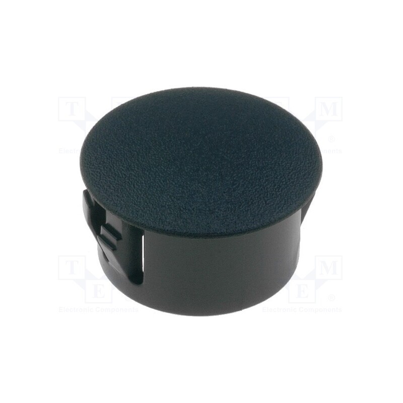 10 pcs x FIX&FASTEN - FIX-M16 - Stopper, polyamide, Wall thick: 3.3mm, H: 10.6mm, black