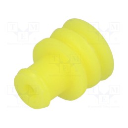 20 pcs x TE Connectivity - 281934-2 - Accessories: gasket for wire, Superseal 1.5, yellow, Øout: 6.1mm