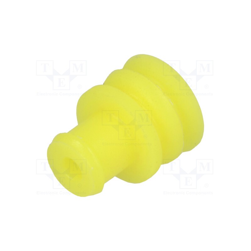 20 pcs x TE Connectivity - 281934-2 - Accessories: gasket for wire, Superseal 1.5, yellow, Øout: 6.1mm