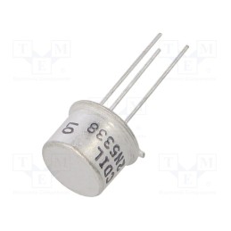 1 pcs x CDIL - 2N5338 - Transistor: NPN, bipolar, 100V, 5A, 6W, TO39